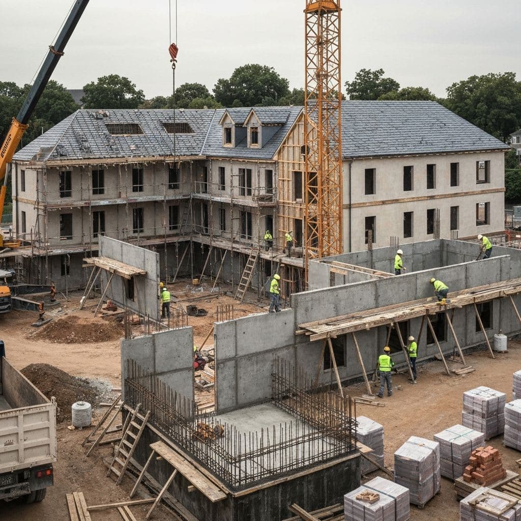 Old age home construction
